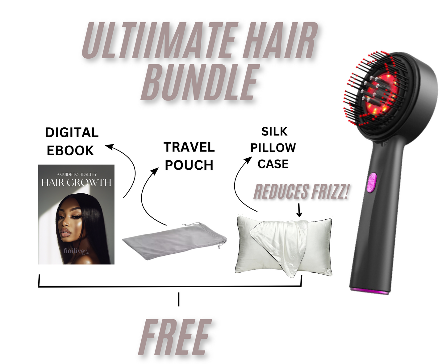 Fini - Red Light Hair Massager